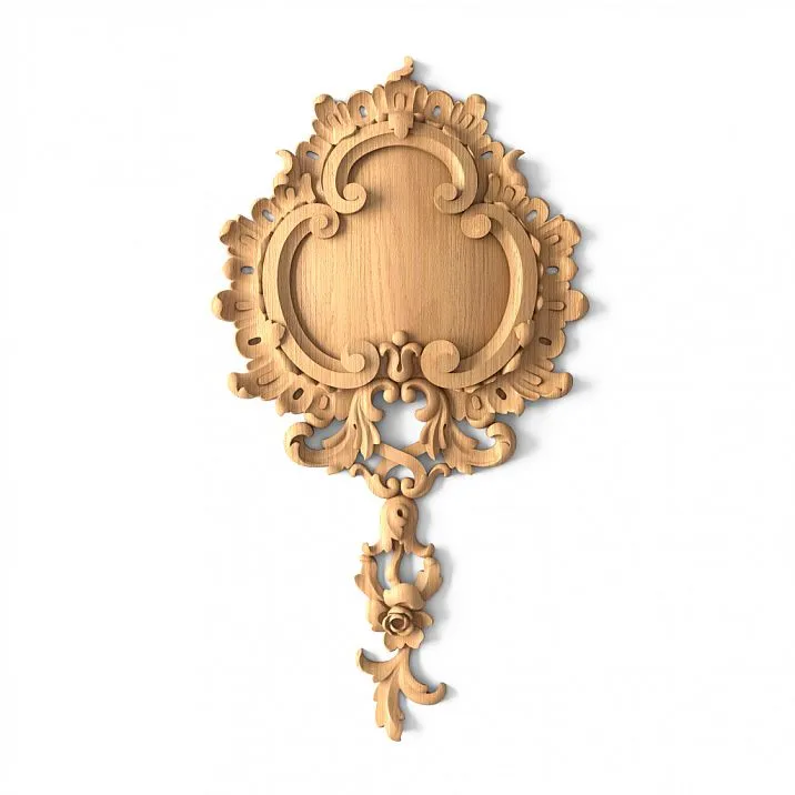 Carved Insert N-280 in classic style for decorating chests, cabinets, DOORS