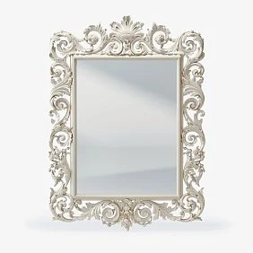 Mirror in carved frame Luxe 008-004